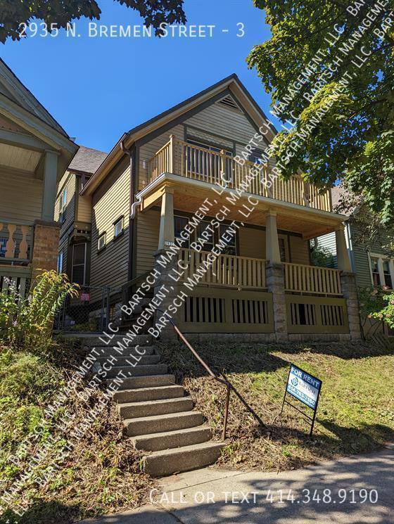 Apartment for rent at 2935 N Bremen St #3, Milwaukee, WI 53212