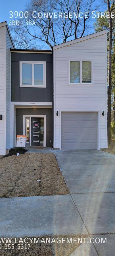 Townhouse for rent at 3900 Convergence St #1, Durham, NC 27704