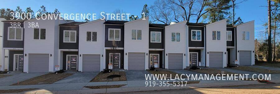 Townhouse for rent at 3900 Convergence St #1, Durham, NC 27704