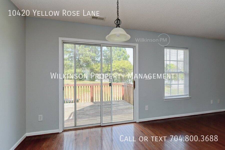 House for rent at 10420 Yellow Rose Lane, Charlotte, NC 28269