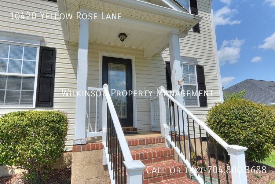 House for rent at 10420 Yellow Rose Lane, Charlotte, NC 28269