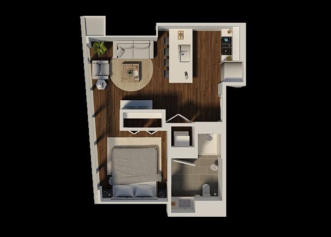 Apartment for rent at 1140 S Wabash Ave #1908, Chicago, IL 60605