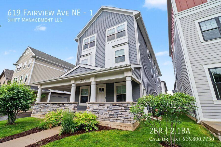 Apartment for rent at 619 Fairview Ave NE #1, Grand Rapids, MI 49503