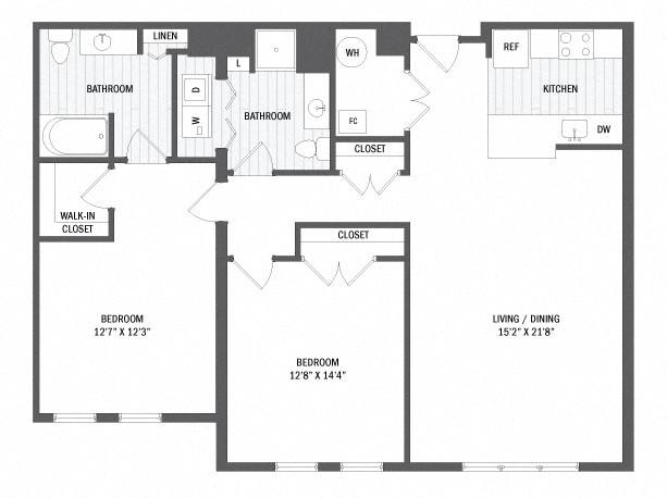 Apartment for rent at 1000 Stone Place #1-108, Melrose, MA 02176