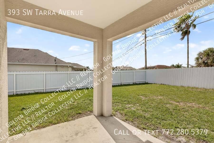 House for rent at 393 SW Tarra Ave, Port Saint Lucie, FL 34953