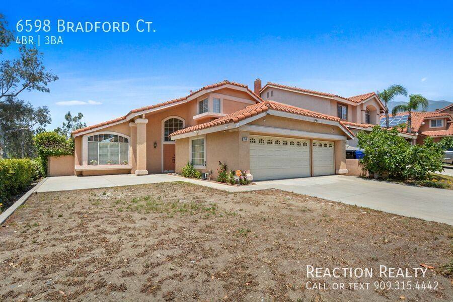 House for rent at 6598 Bradford Court, Rancho Cucamonga, CA 91701