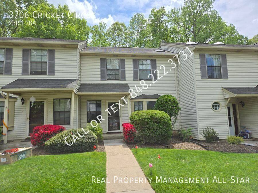 Townhouse for rent at 3706 Cricket Circle, Edison, NJ 08820