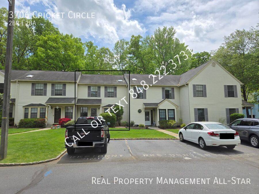 Townhouse for rent at 3706 Cricket Circle, Edison, NJ 08820