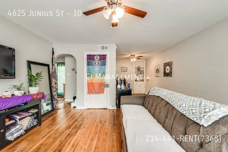 Apartment for rent at 4625 Junius St #10, Dallas, TX 75246