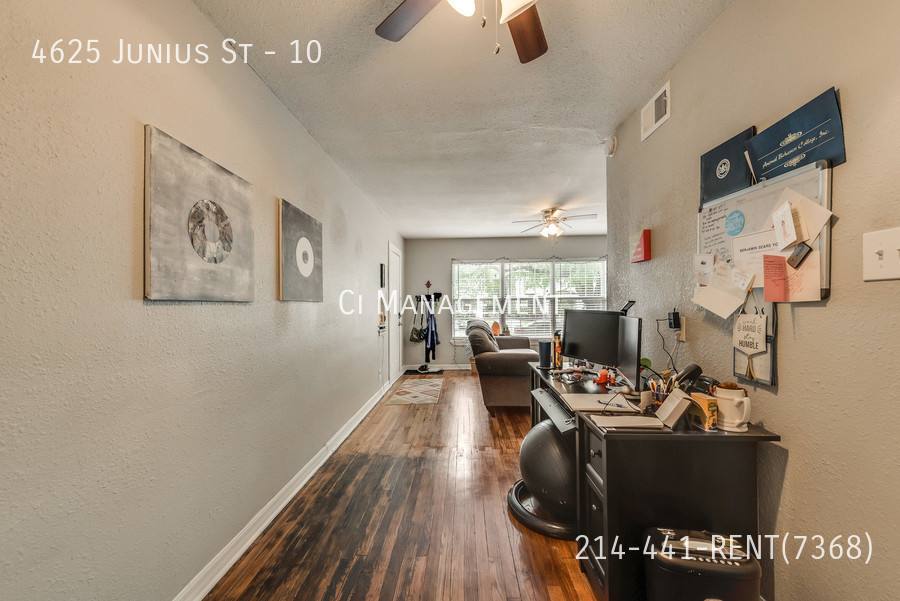 Apartment for rent at 4625 Junius St #10, Dallas, TX 75246