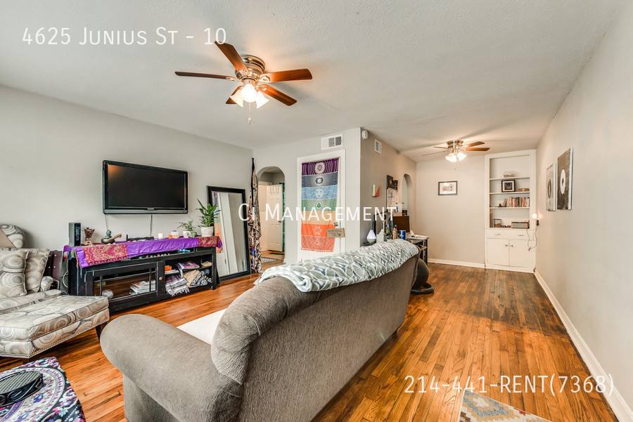 Apartment for rent at 4625 Junius St #10, Dallas, TX 75246