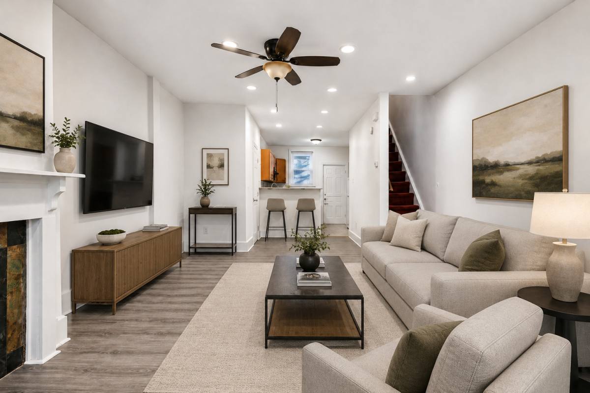 Townhouse for rent at 45 N Lindenwood St, Philadelphia, PA 19139