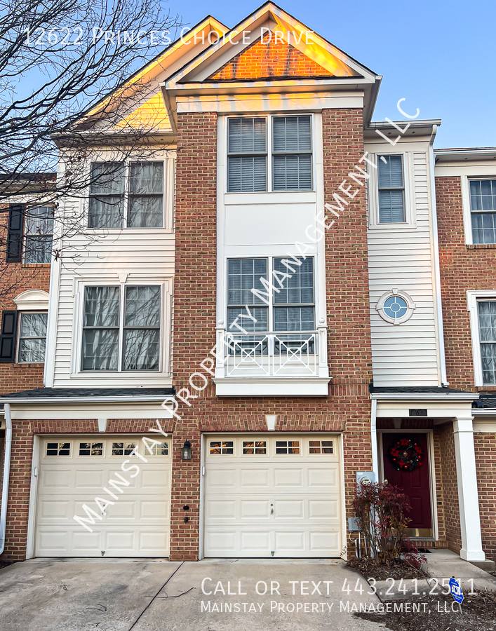 Townhouse for rent at 12622 Princes Choice Dr, Bowie, MD 20720