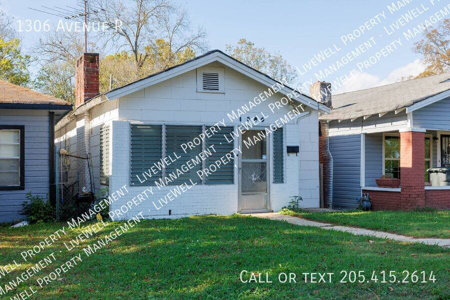 House for rent at 1306 Ave R, Birmingham, AL 35218