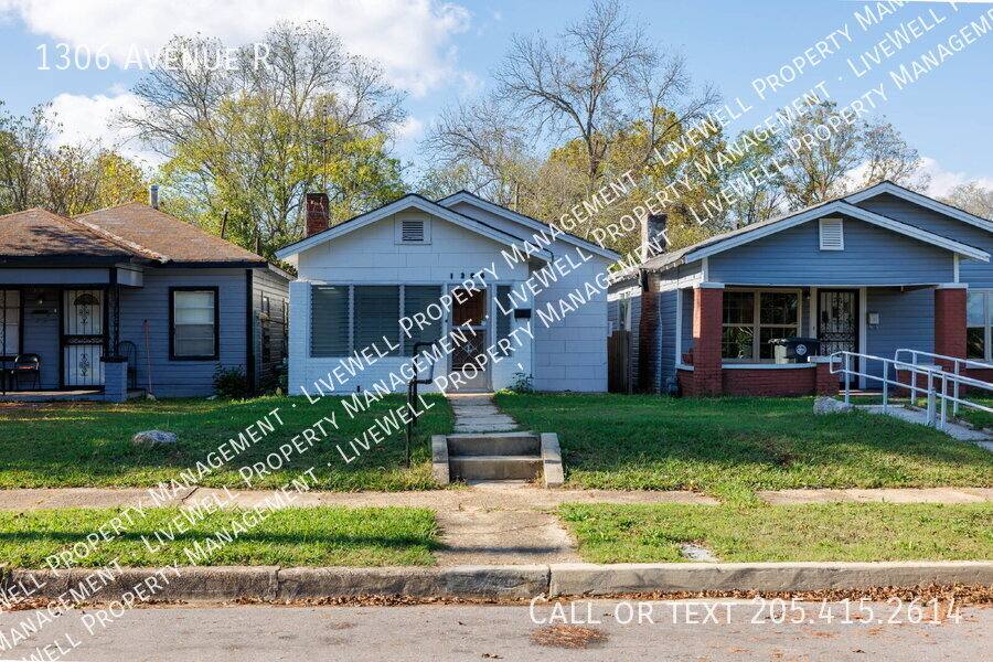 House for rent at 1306 Ave R, Birmingham, AL 35218