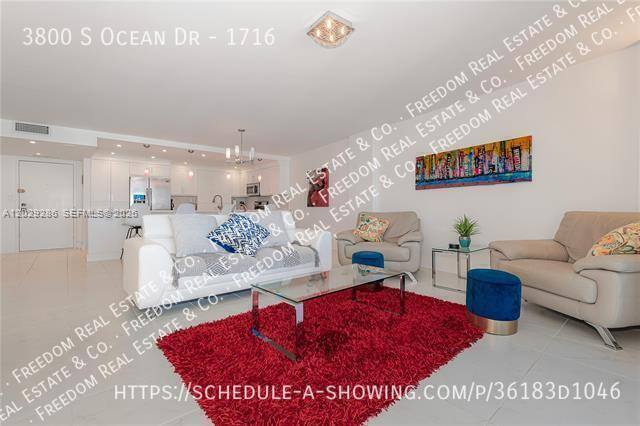 Apartment for rent at 3800 S Ocean Dr #1716, Hollywood, FL 33019