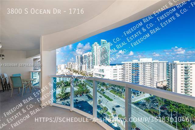 Apartment for rent at 3800 S Ocean Dr #1716, Hollywood, FL 33019