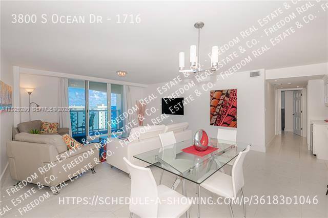 Apartment for rent at 3800 S Ocean Dr #1716, Hollywood, FL 33019