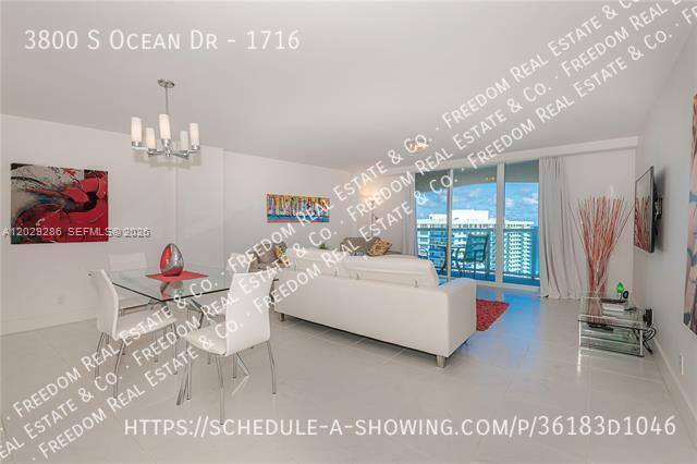 Apartment for rent at 3800 S Ocean Dr #1716, Hollywood, FL 33019