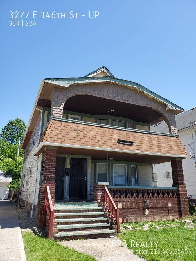 Apartment for rent at 3277 E 146th St #UP, Cleveland, OH 44120