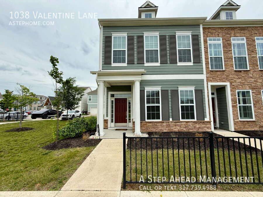 Townhouse for rent at 1038 Valentine Lane, Carmel, IN 46032