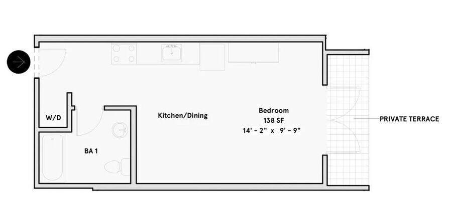 Apartment for rent at 4045 Broadway #209, Oakland, CA 94611