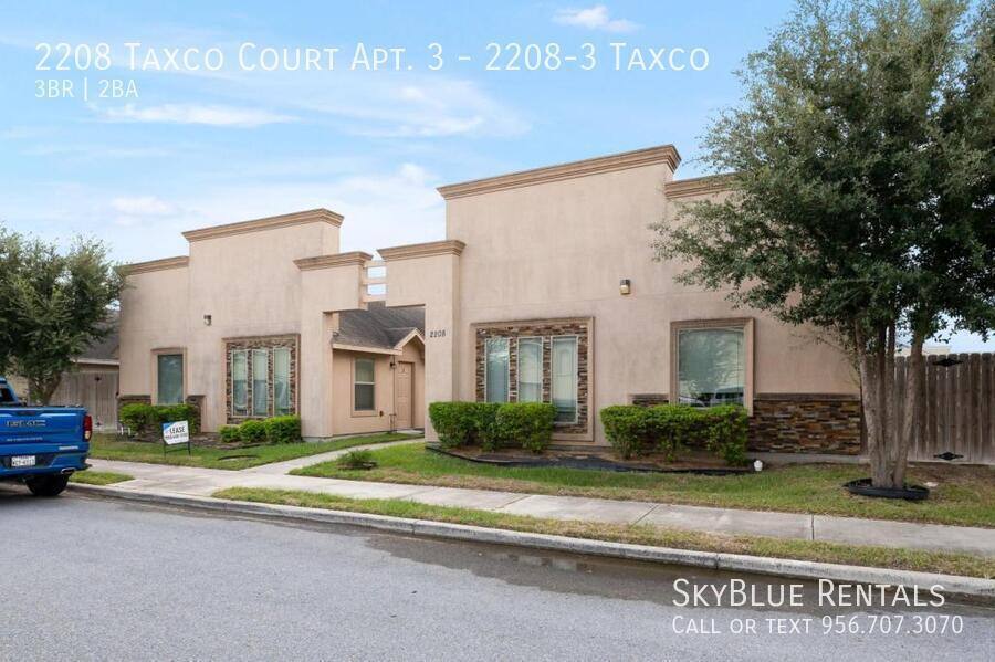 Apartment for rent at 2208 Taxco Court #3, Edinburg, TX 78542