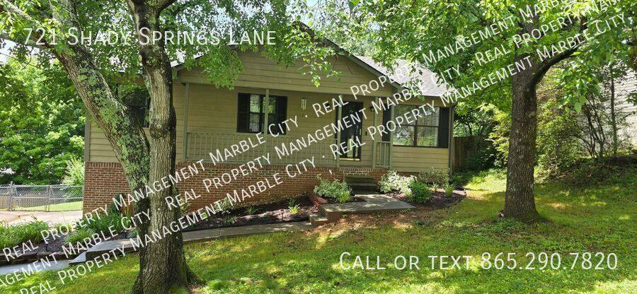 House for rent at 721 Shady Springs Lane, Knoxville, TN 37923