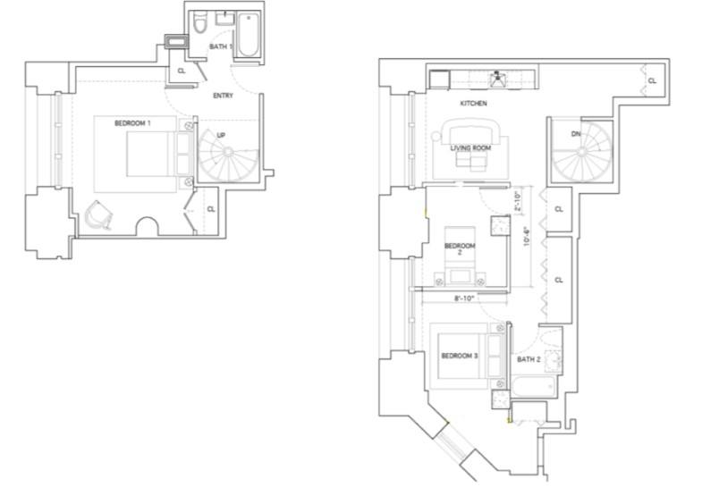 Apartment for rent at 26 William St #5501, New York, NY 10005