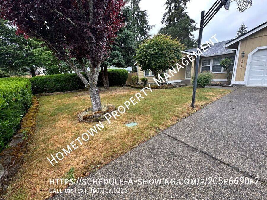 House for rent at 9614 Espirit Court SE, Olympia, WA 98513