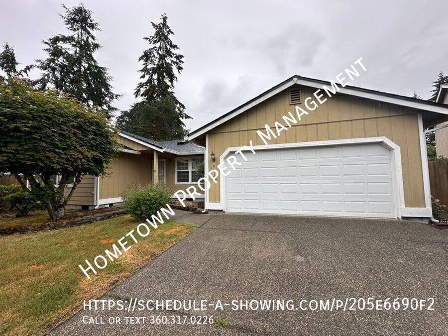 House for rent at 9614 Espirit Court SE, Olympia, WA 98513