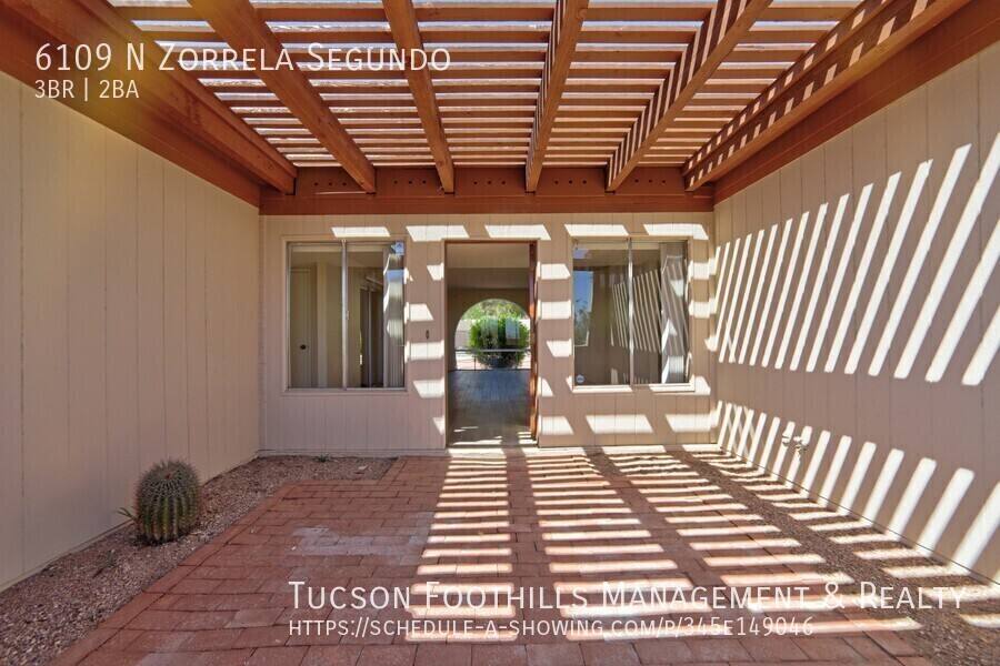 House for rent at 6109 N Zorrela Segundo, Tucson, AZ 85718