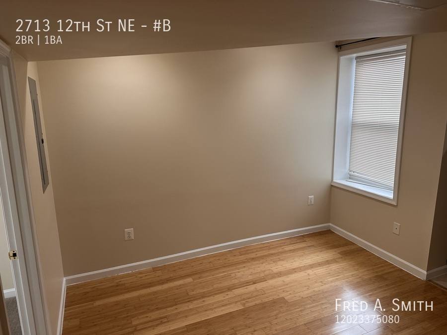 Apartment for rent at 2713 12th St NE #B, Washington, DC 20018