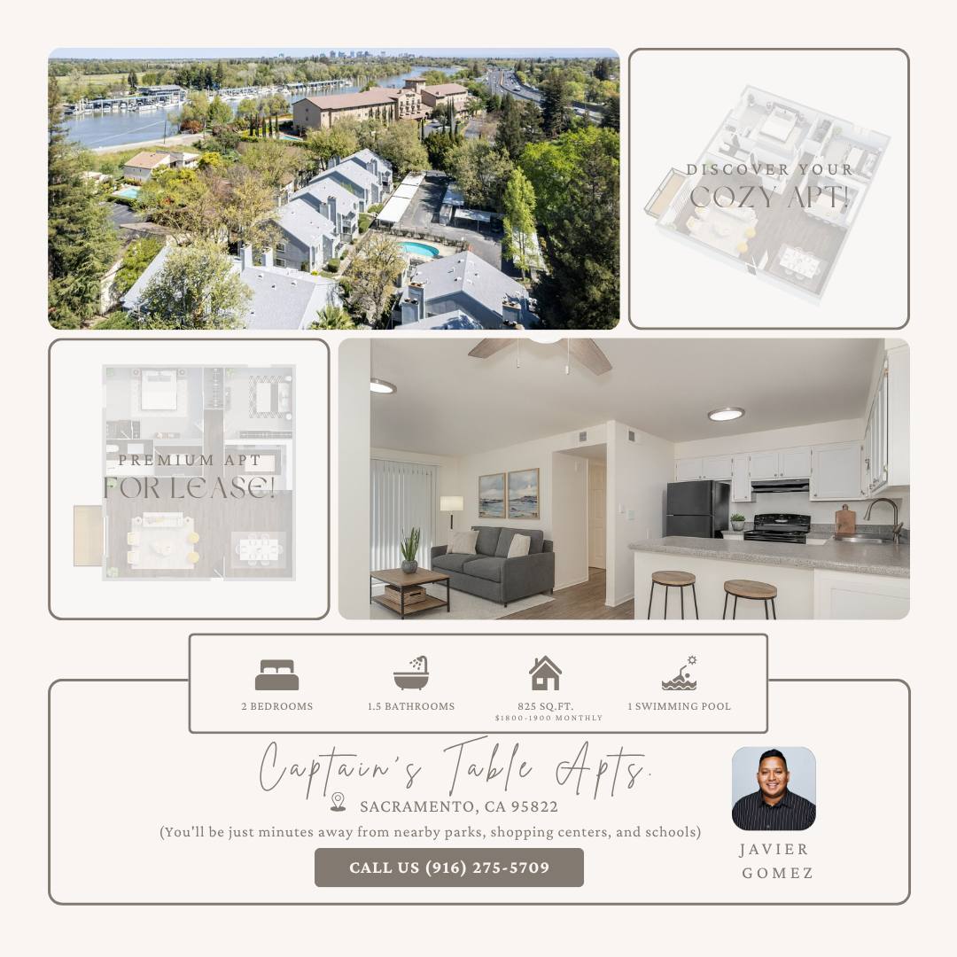 Apartment for rent at 1020 - 1034 Captains Table Rd, Sacramento, CA 95822