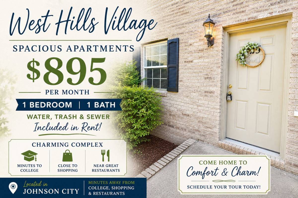 Townhouse for rent at 102 Carter Sells Rd, Johnson City, TN 37604