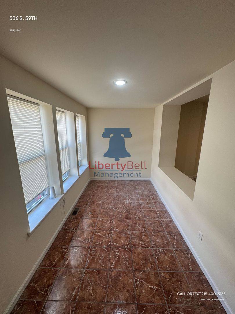 House for rent at 536 S 59th St, Philadelphia, PA 19143