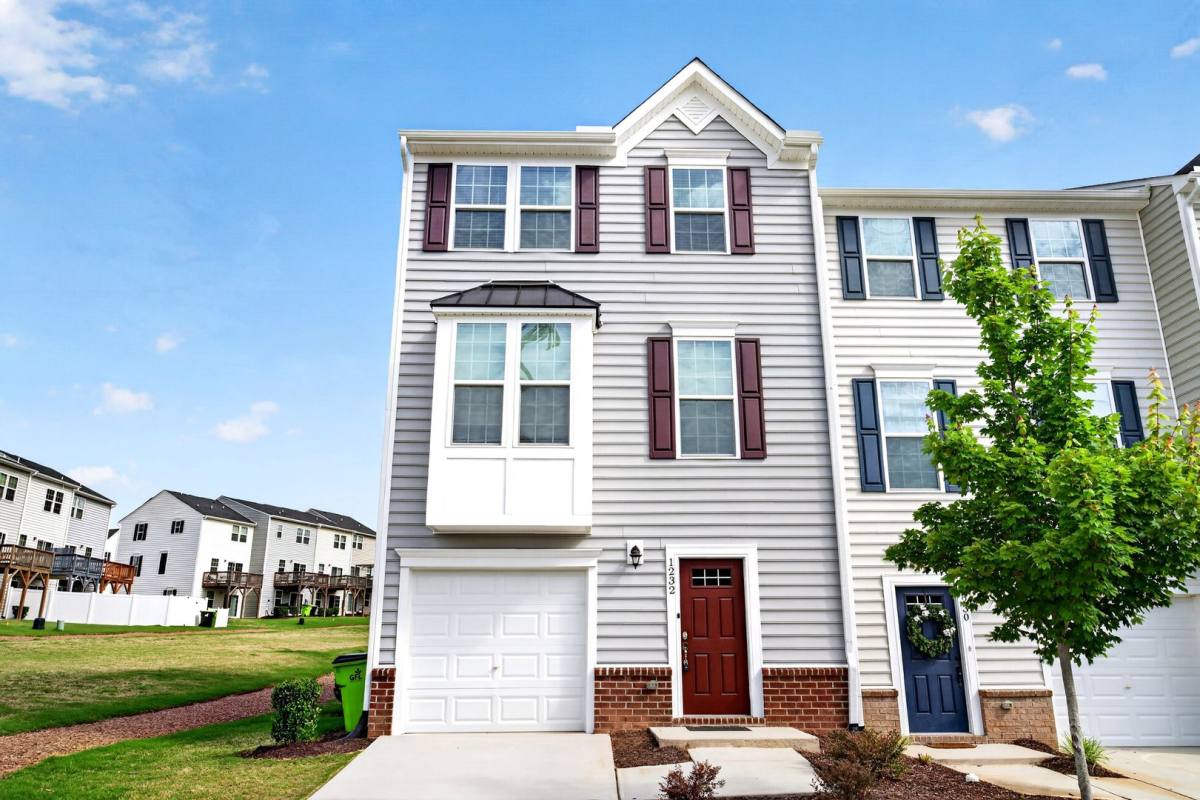 Townhouse for rent at 1232 Lizer Rd, Durham, NC 27713