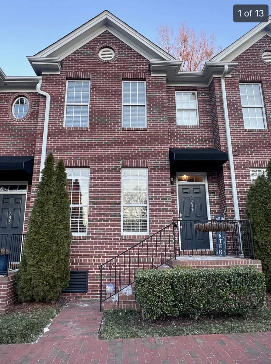 Townhouse for rent at 655 Highpark Lane, Raleigh, NC 27608