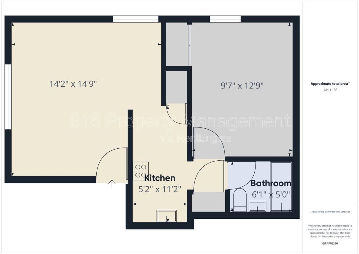 Apartment for rent at 15112 Bellaire Ave #A, Grandview, MO 64030