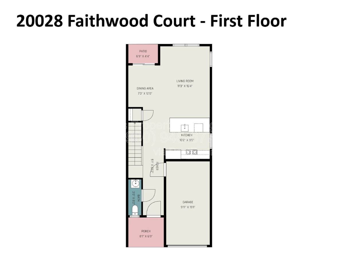 Townhouse for rent at 20028 Faithwood Court, Charlotte, NC 28213