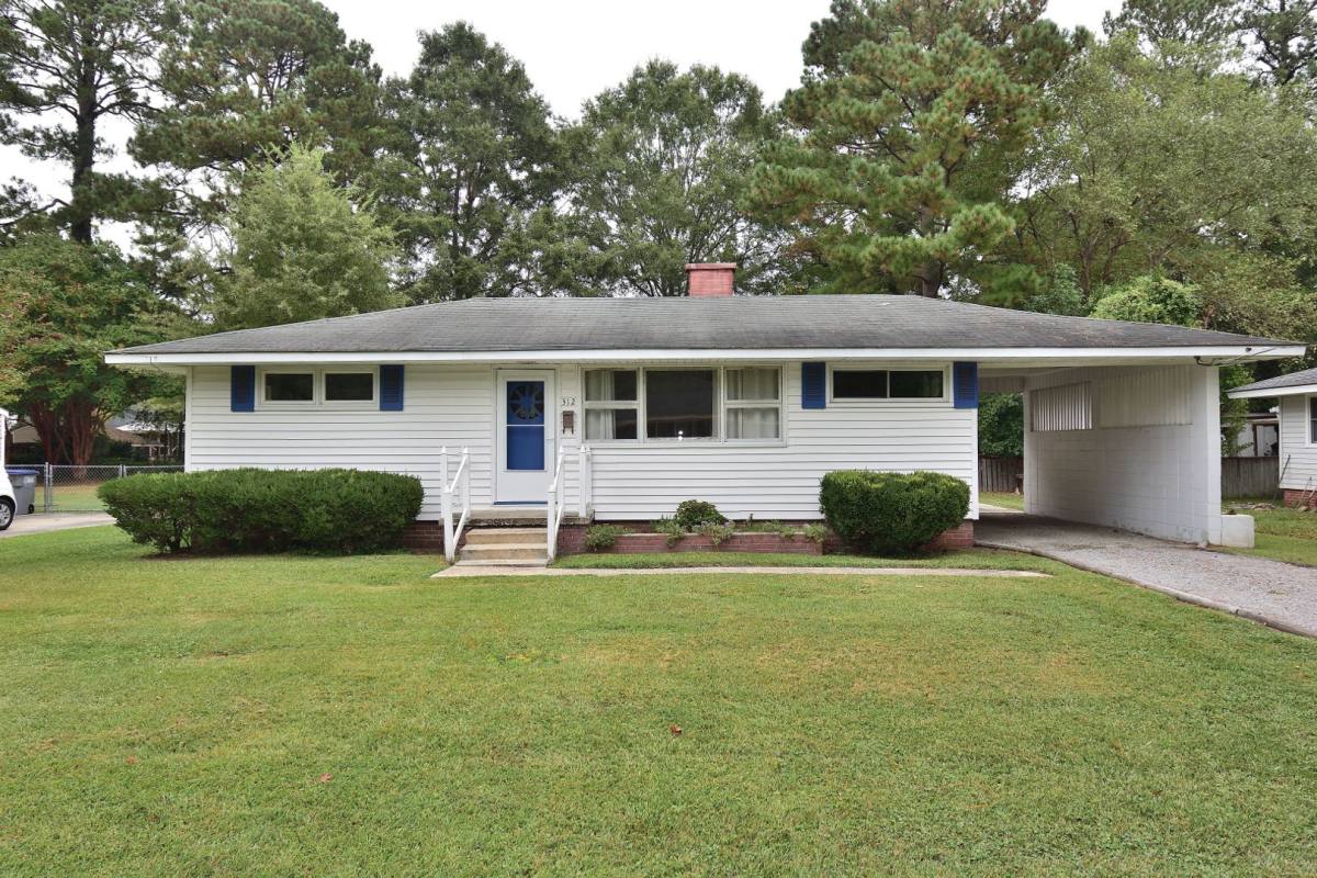 House for rent at 312 Oakdale Rd, Rocky Mount, NC 27804