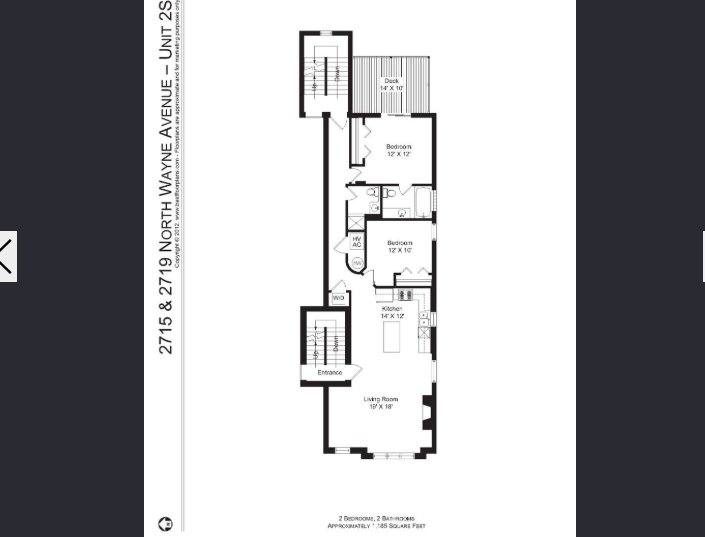 Apartment for rent at 2719 N Wayne Ave #4S, Chicago, IL 60614