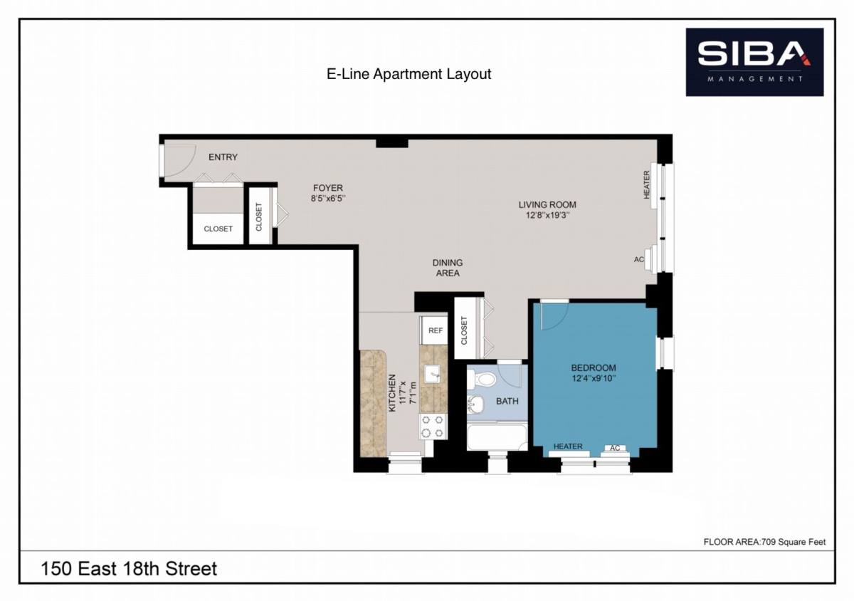 Apartment for rent at 150 E 18th St, New York, NY 10003