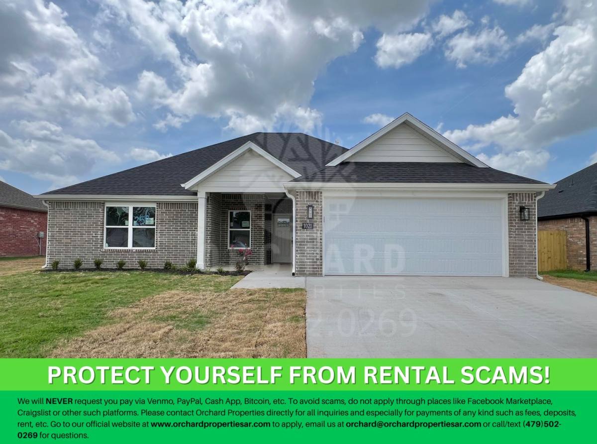 House for rent at 1021 Silver Birch St, Springdale, AR 72762