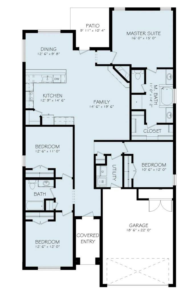 House for rent at 13604 Ave X, Lubbock, TX 79423