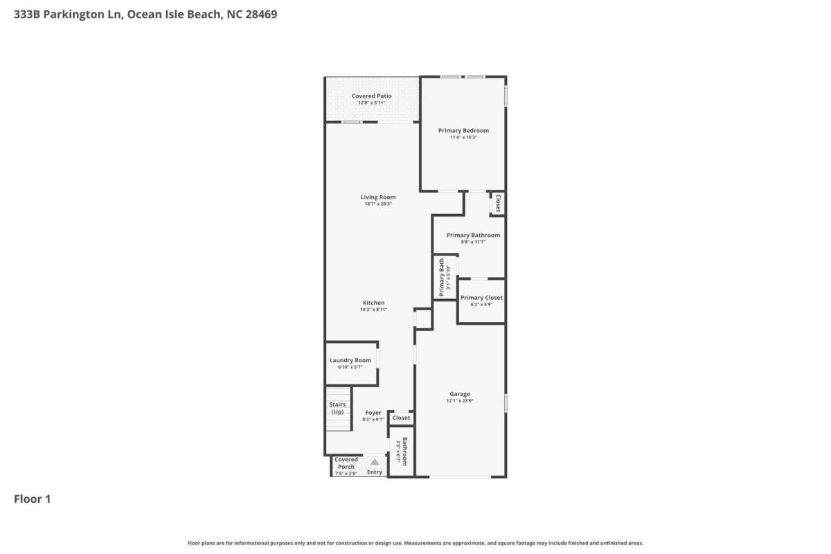 Townhouse for rent at 333B Parkington Lane, Ocean Isle Beach, NC 28469