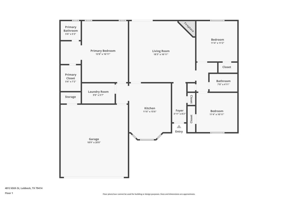 House for rent at 4812 65th St, Lubbock, TX 79414