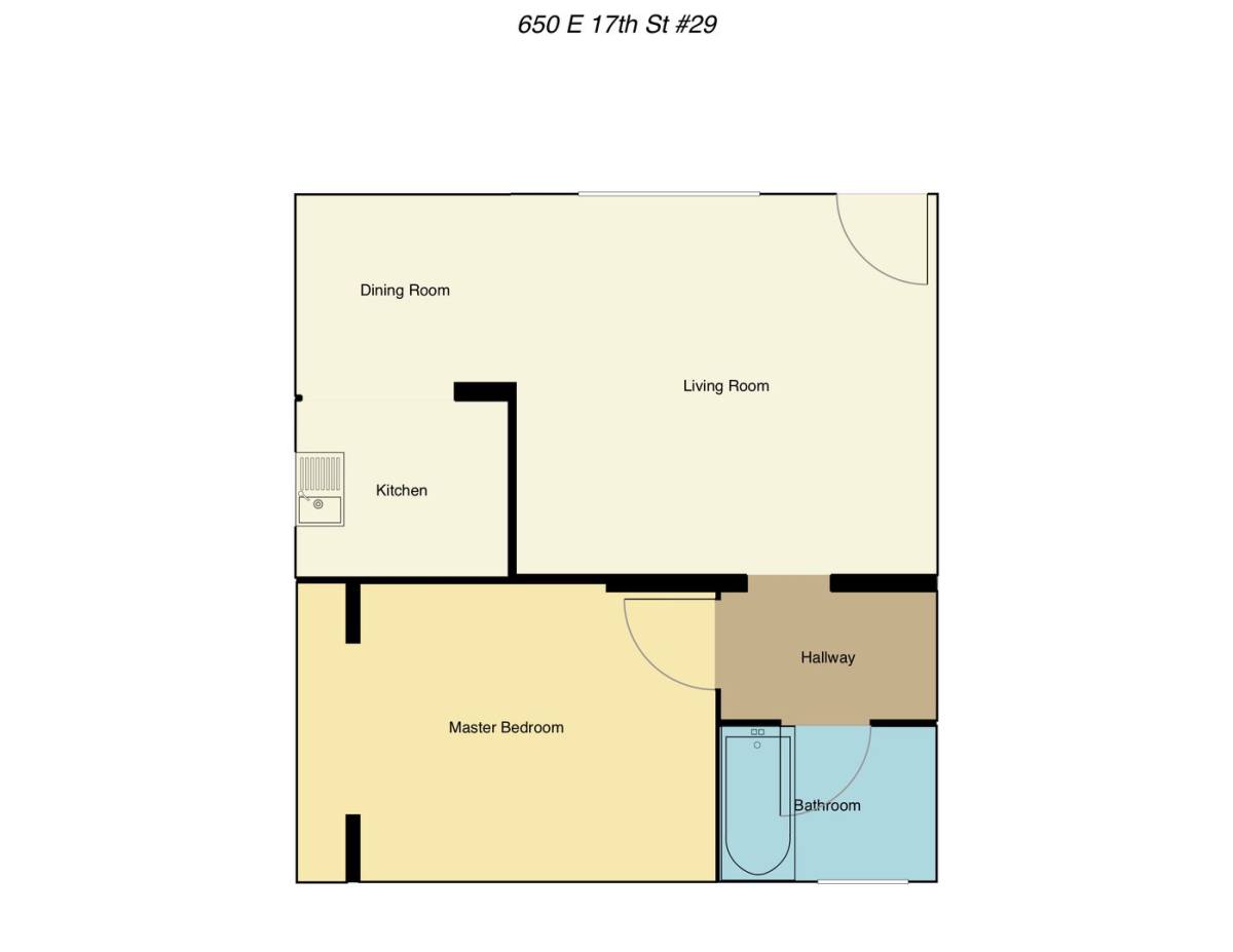 Apartment for rent at 650 E 17th St, Oakland, CA 94606