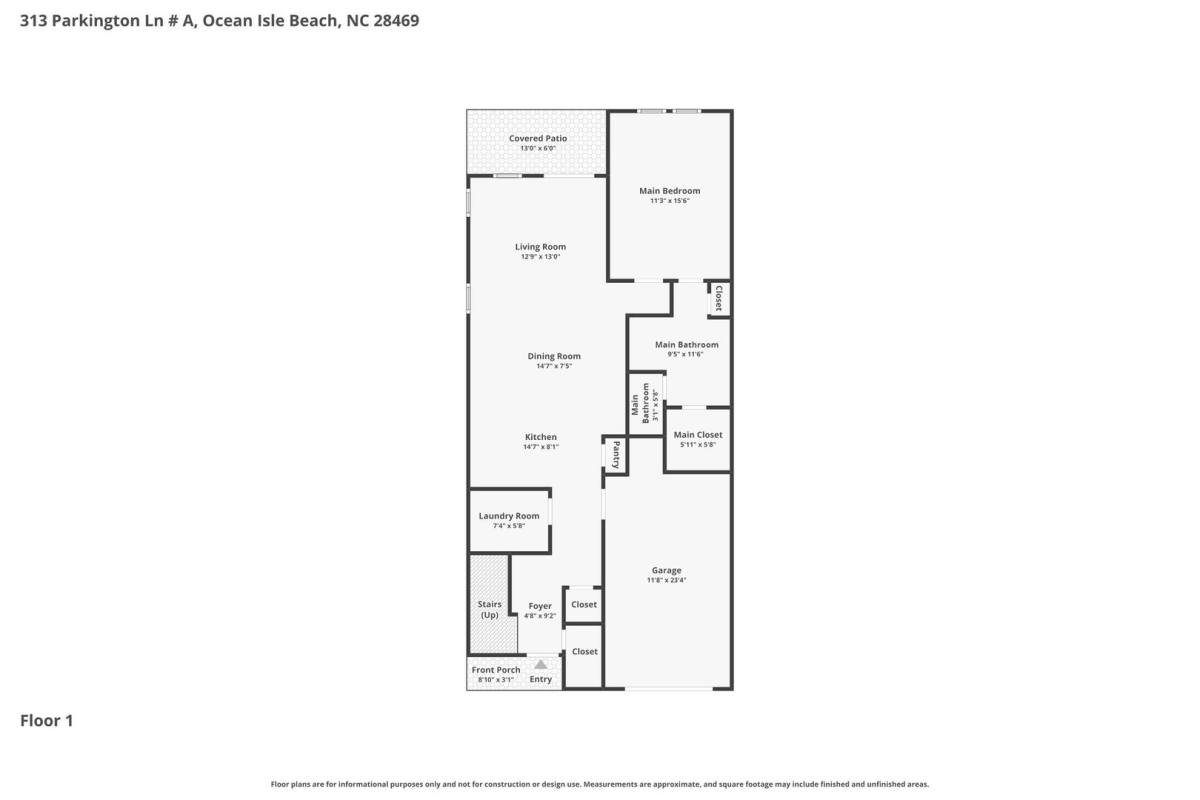 Townhouse for rent at 313 Parkington Lane #A, Calabash, NC 28467