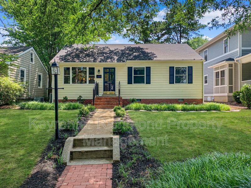 House for rent at 4809 Leonard Parkway, Richmond, VA 23226